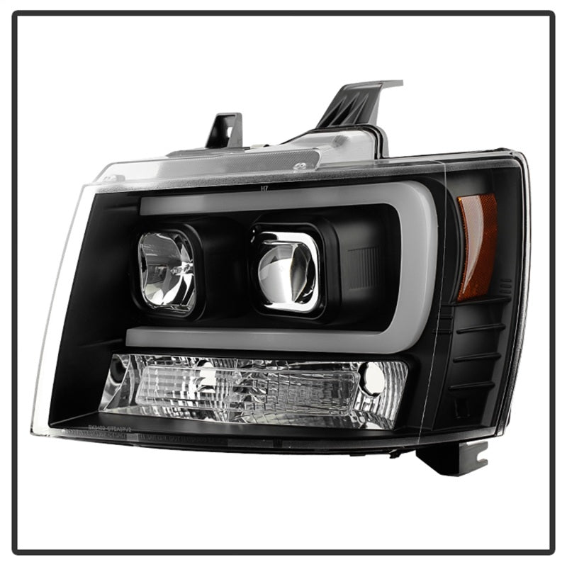 Spyder 07-14 Chevy Suburban/1500/2500/Tahoe V2 Projector Headlights Blk PRO-YD-CSUB07V2-DRL-BK 5082565 5082565 Photo - Unmounted