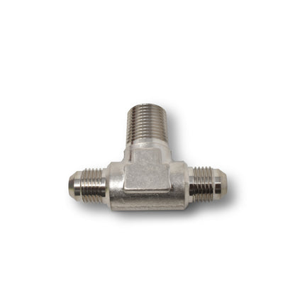 Russell Performance -6 AN to 3/8in NPT Flare to Pipe Tee Fitting 660121 660121 Photo - out of package