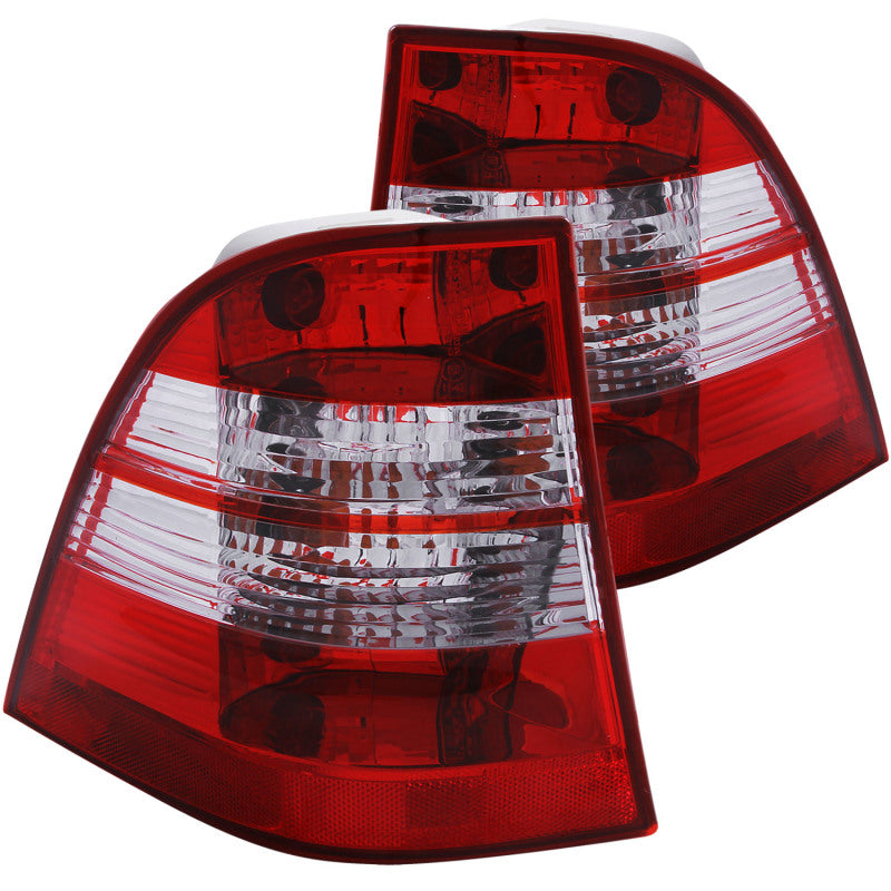 Anzo 1998-2005 Mercedes Benz M Class W163 Tail lights Chrome 221134 Photo - Primary