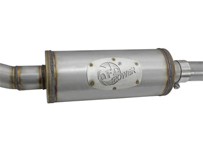 aFe  POWER 49-48056P Rebel Series 2-1/2" 409 SS Cat-Back Exhaust System 49-48056-P Photo - Unmounted