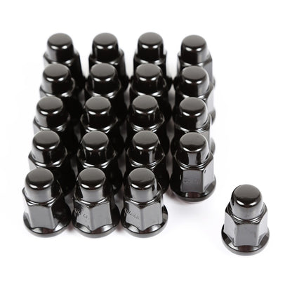 Rugged Ridge Wheel Lug Nut,Set of 20,1/2-20,Black 16715.23 Photo - Unmounted
