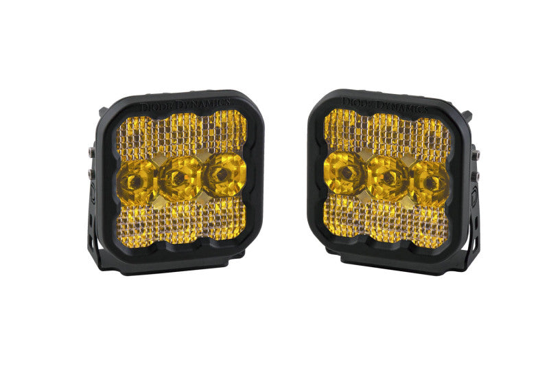 Diode Dynamics SS5 LED Pod Sport - Yellow Combo (Pair) DD6772P DD6772P Photo - Primary