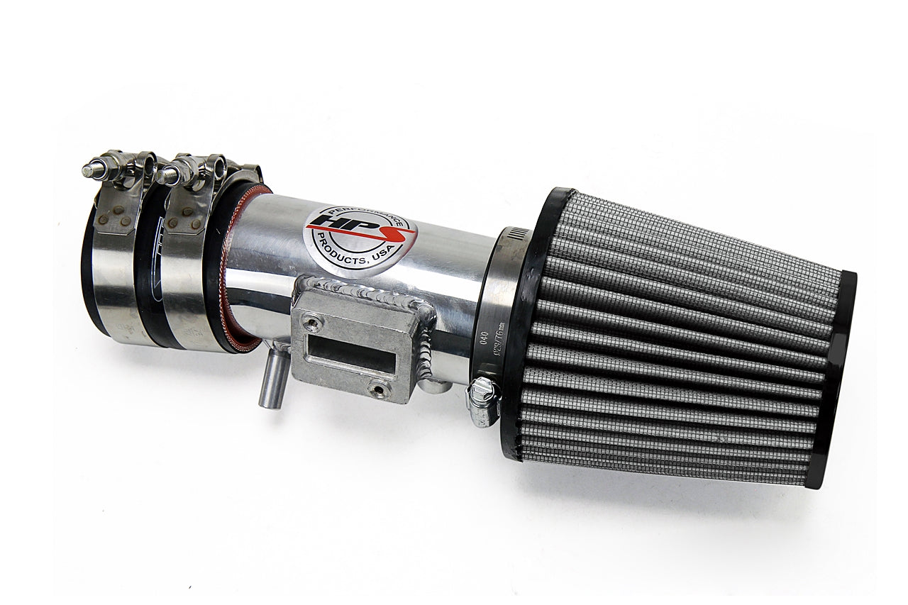 HPS Shortram Air Intake Kit 09-13 Honda Fit 1.5L,Polish