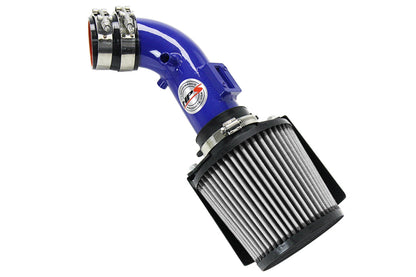HPS Performance Products Shortram Air Intake Kit 2006-2011 Honda Civic 1.8L, Includes Heat Shield, Blue