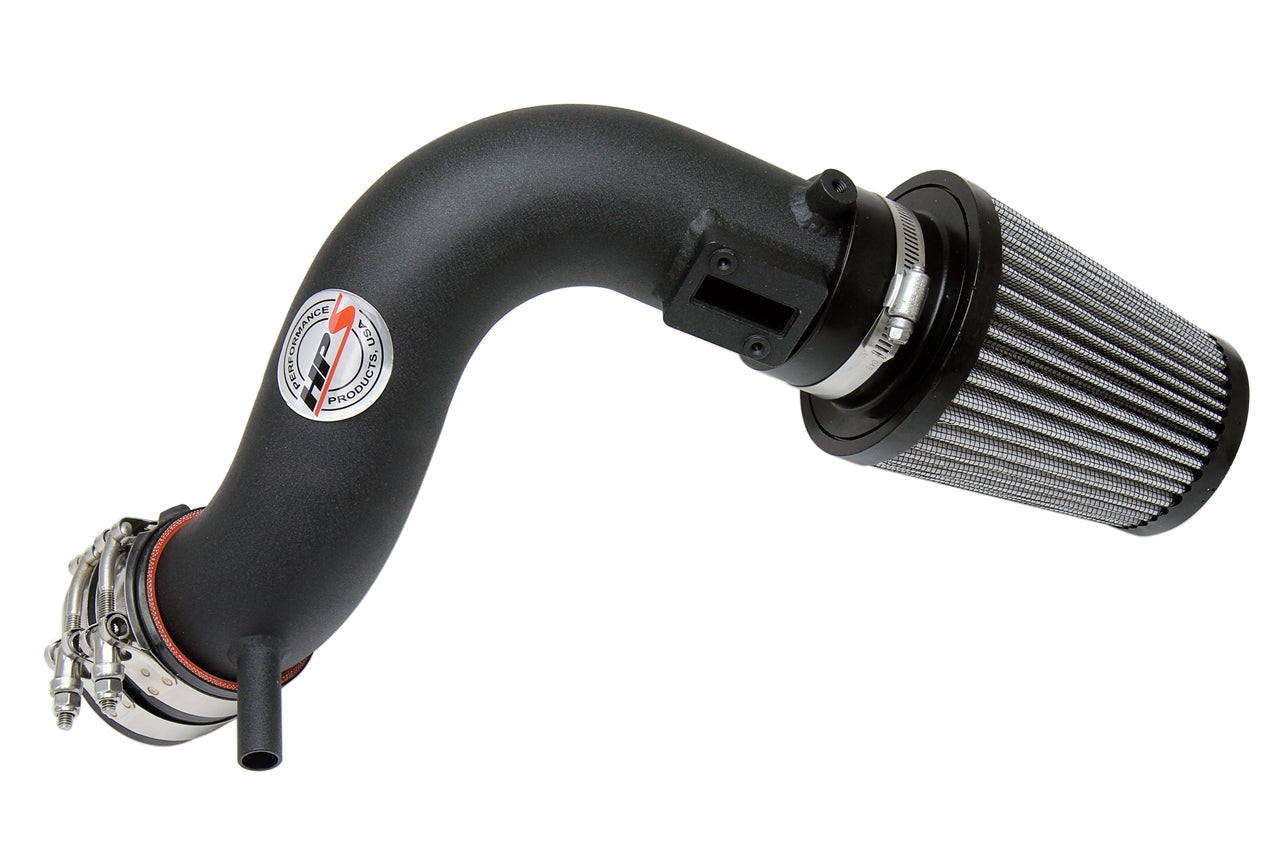 HPS Performance Products Shortram Air Intake Kit 2009-2014 Nissan Cube 1.8L, Black