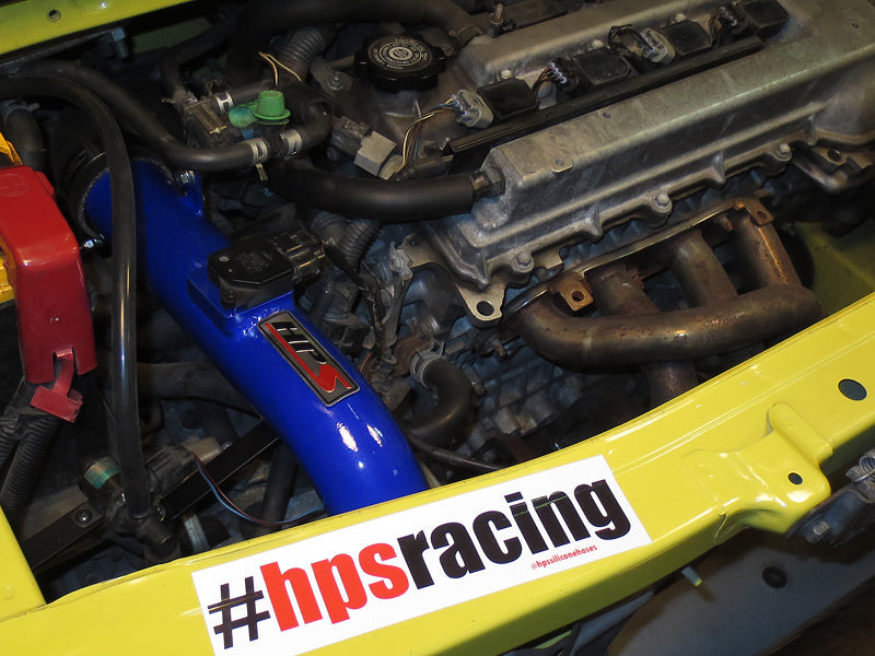 HPS Performance HPS Shortram Air Intake Kit 2000-2005 Toyota MR2 Spyder 1.8L, Blue