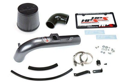 HPS Performance Products HPS Shortram Air Intake Kit 2000-2005 Toyota MR2 Spyder 1.8L, Gunmetal