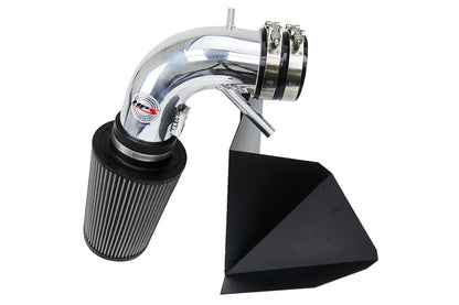 HPS Performance Products Shortram Air Intake Kit 2013-2015 Hyundai Genesis Coupe 3.8L V6, Includes Heat Shield, Polish