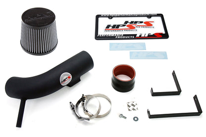 HPS Performance Products Shortram Air Intake Kit 2013-2017 Nissan Altima Sedan 2.5L, Black