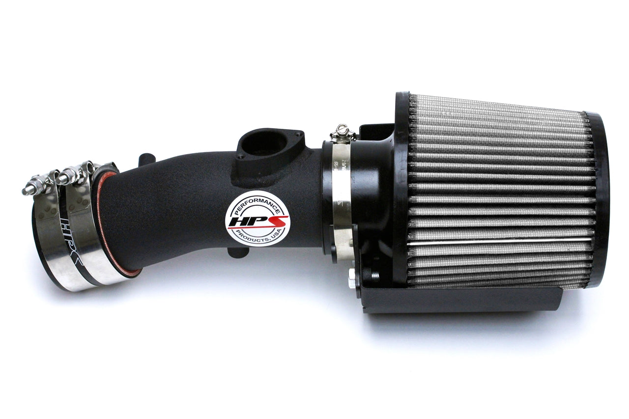 HPS Performance HPS Shortram Air Intake Kit 2012-2013 Mazda Mazda3 2.0L Skyactiv, Includes Heat Shield, 827-531