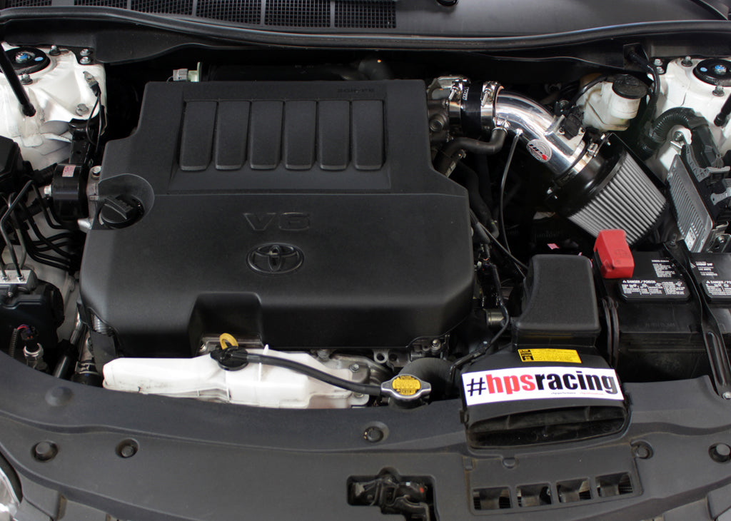 HPS Performance HPS Shortram Air Intake Kit 2007-2017 Toyota Camry 3.5L V6, Includes Heat Shield, 827-534
