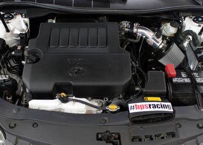HPS Performance HPS Shortram Air Intake Kit 2007-2017 Toyota Camry 3.5L V6, Includes Heat Shield, 827-534