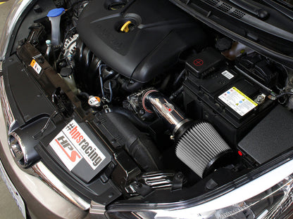 HPS Performance HPS Shortram Air Intake Kit 2011-2016 Hyundai Elantra 1.8L, Includes Heat Shield, 827-538