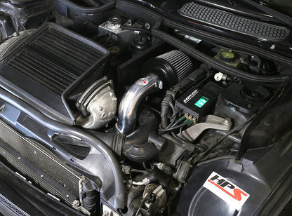 HPS Performance HPS Shortram Air Intake Kit 2007 Mini Cooper S 1.6L Supercharged Convertible, Includes Heat Shield, 827-544