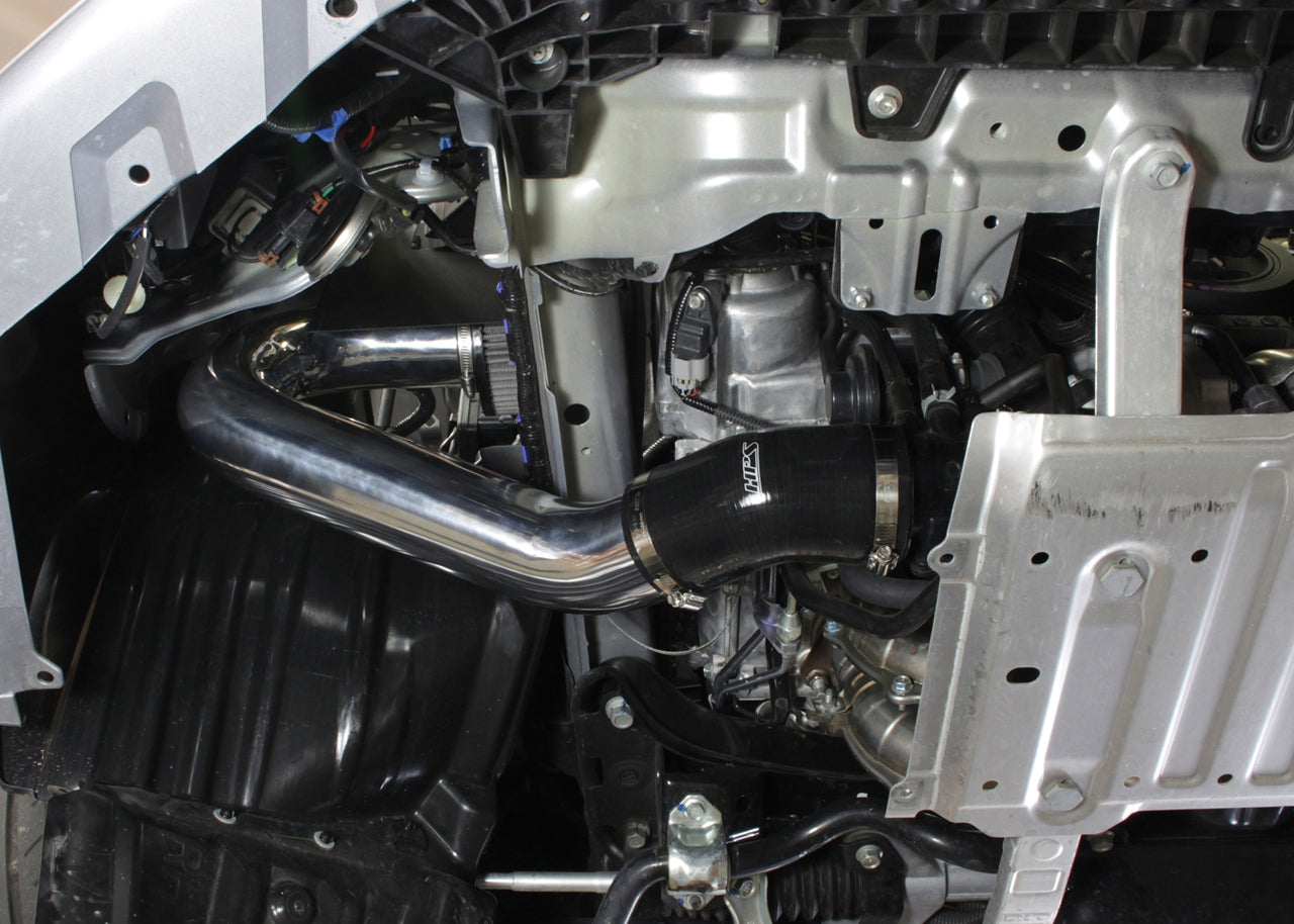 HPS Performance HPS Shortram Air Intake Kit 2015-2017 Subaru WRX 2.0L Turbo, Includes Heat Shield, Polish