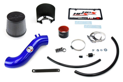 HPS Performance Products HPS Shortram Air Intake Kit 2016-2018 Kia Optima 2.4L Non Turbo, Includes Heat Shield, Blue