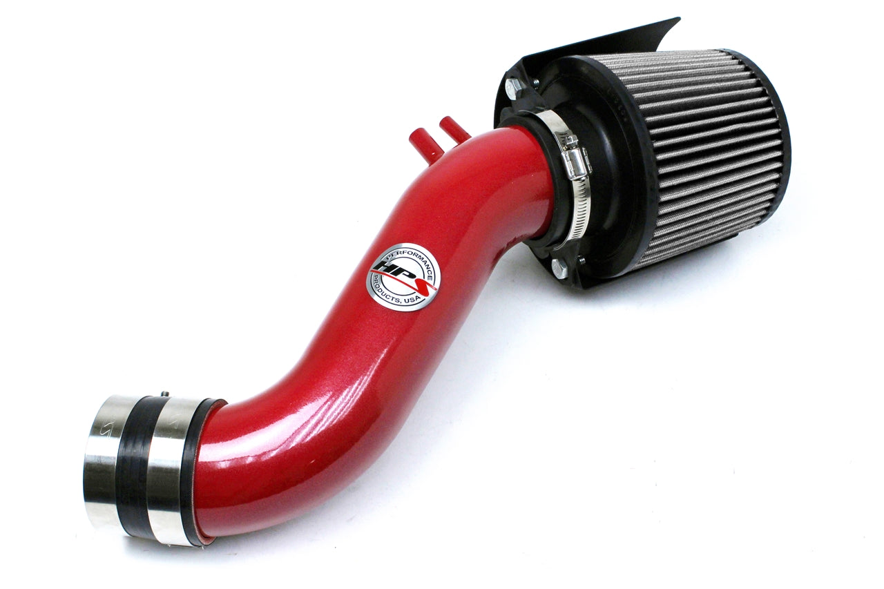 HPS Performance HPS Shortram Air Intake Kit 2016-2018 Kia Optima 2.4L Non Turbo, Includes Heat Shield, Red