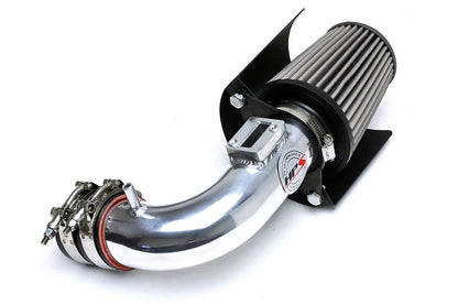 HPS Performance Products Shortram Air Intake Kit 2015-2018 Honda Fit 1.5L, Includes Heat Shield, Polish