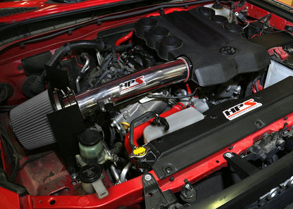 HPS Performance HPS Shortram Air Intake Kit 2010-2014 Toyota FJ Cruiser 4.0L V6, Includes Heat Shield, 827-583