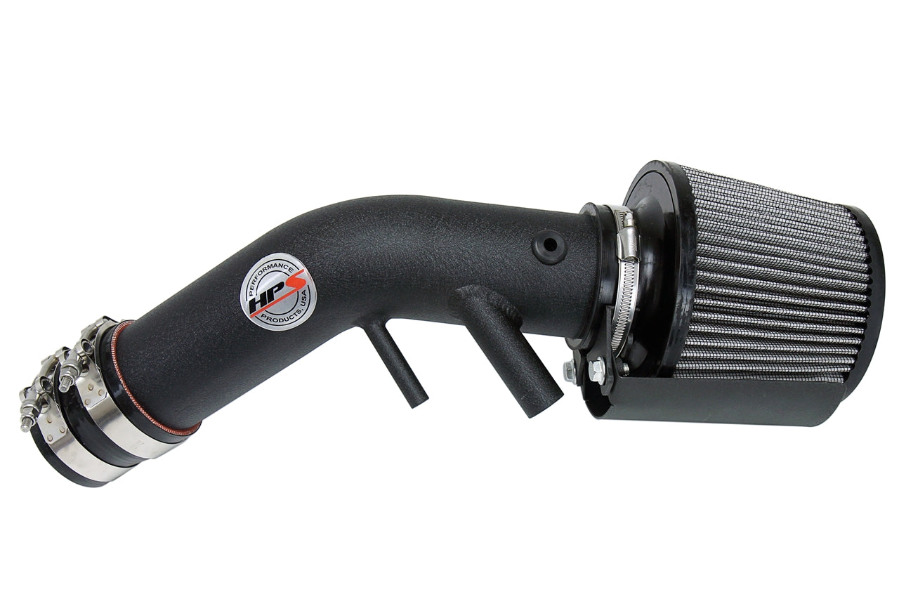 HPS Performance HPS Shortram Air Intake Kit 2016-2017 Kia Optima LX 1.6L Turbo, Includes Heat Shield, 827-594