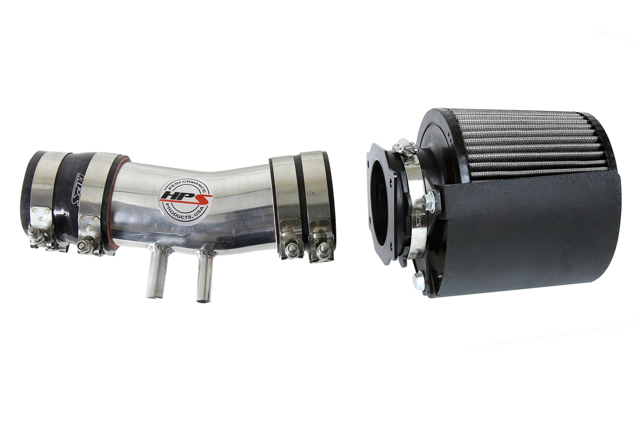 HPS Performance HPS Shortram Air Intake Kit 1999-2004 Nissan Frontier 3.3L V6 Non Supercharged, Includes Heat Shield, 827-604