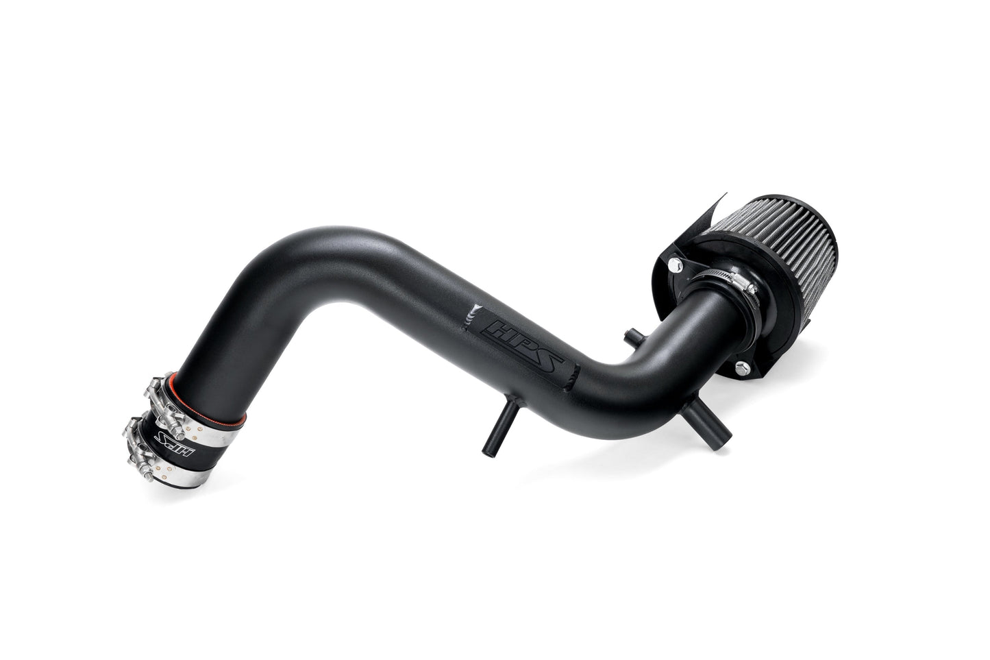 HPS Performance Products Shortram Air Intake Kit 2013-2017 Hyundai Veloster 1.6L Turbo, Black