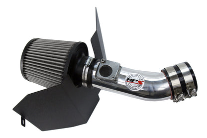 HPS Performance HPS Shortram Air Intake Kit 2006-2007 Subaru WRX 2.5L Turbo, Includes Heat Shield, 827-606