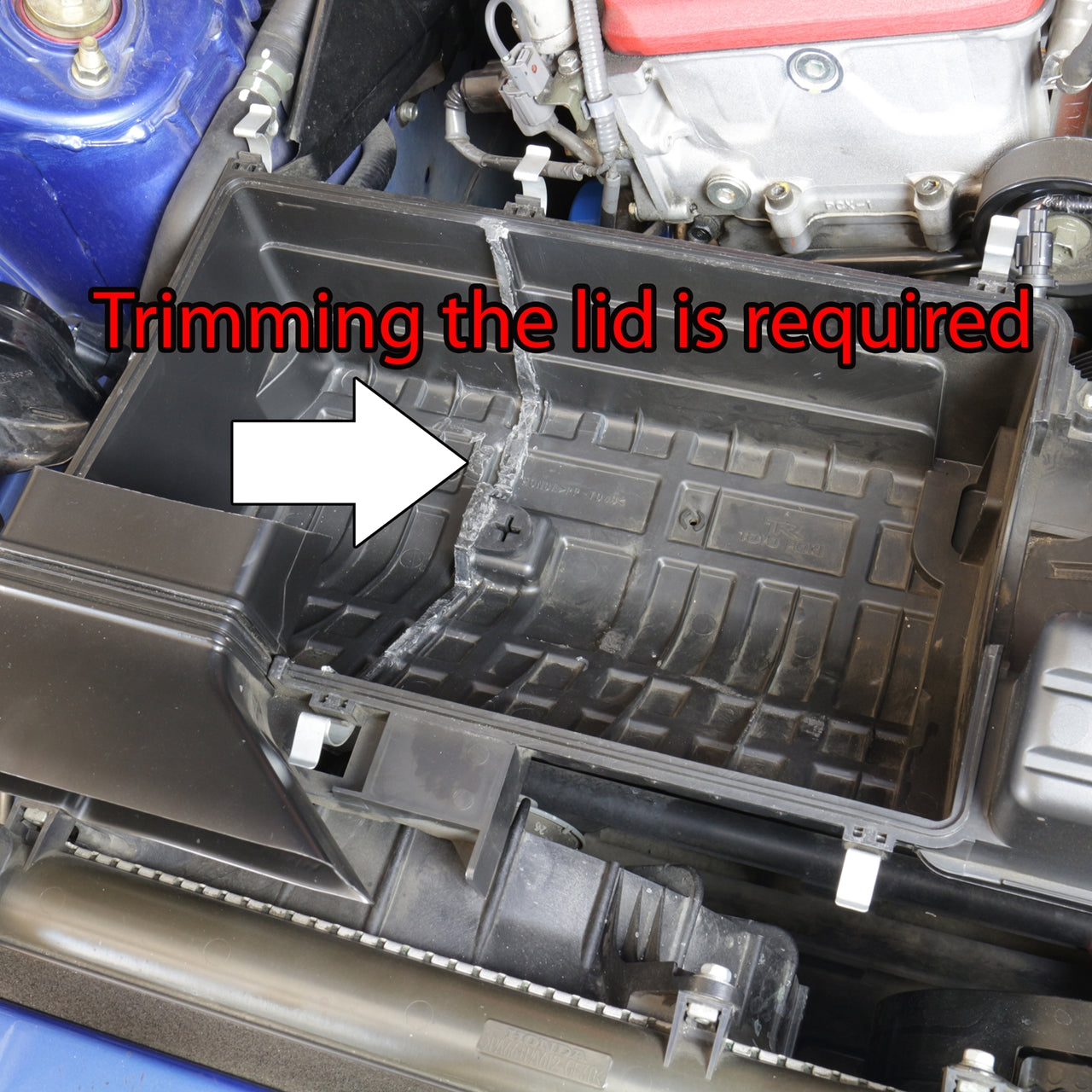 HPS Performance HPS Shortram Air Intake Kit 2006-2009 Honda S2000 AP2 2.2L F22 drive-by-wire, Blue