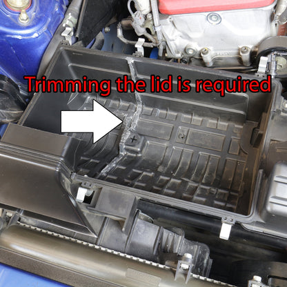 HPS Performance HPS Shortram Air Intake Kit 2006-2009 Honda S2000 AP2 2.2L F22 drive-by-wire, Blue