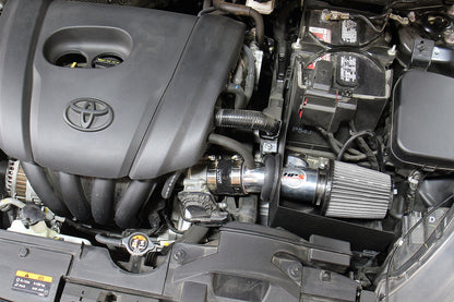 HPS Performance Products HPS Shortram Air Intake Kit 2017-2018 Toyota Yaris iA 1.5L, Includes Heat Shield, 827-613