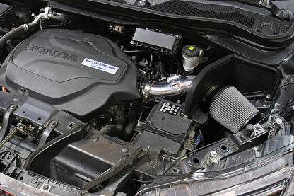 HPS Performance HPS Shortram Air Intake Kit 2017-2026 Honda Ridgeline 3.5L V6, Includes Heat Shield, 827-621