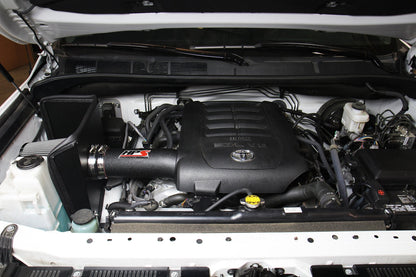 HPS Performance HPS Shortram Air Intake Kit 2012-2019 Toyota Tundra 5.7L V8, Includes Heat Shield, Black