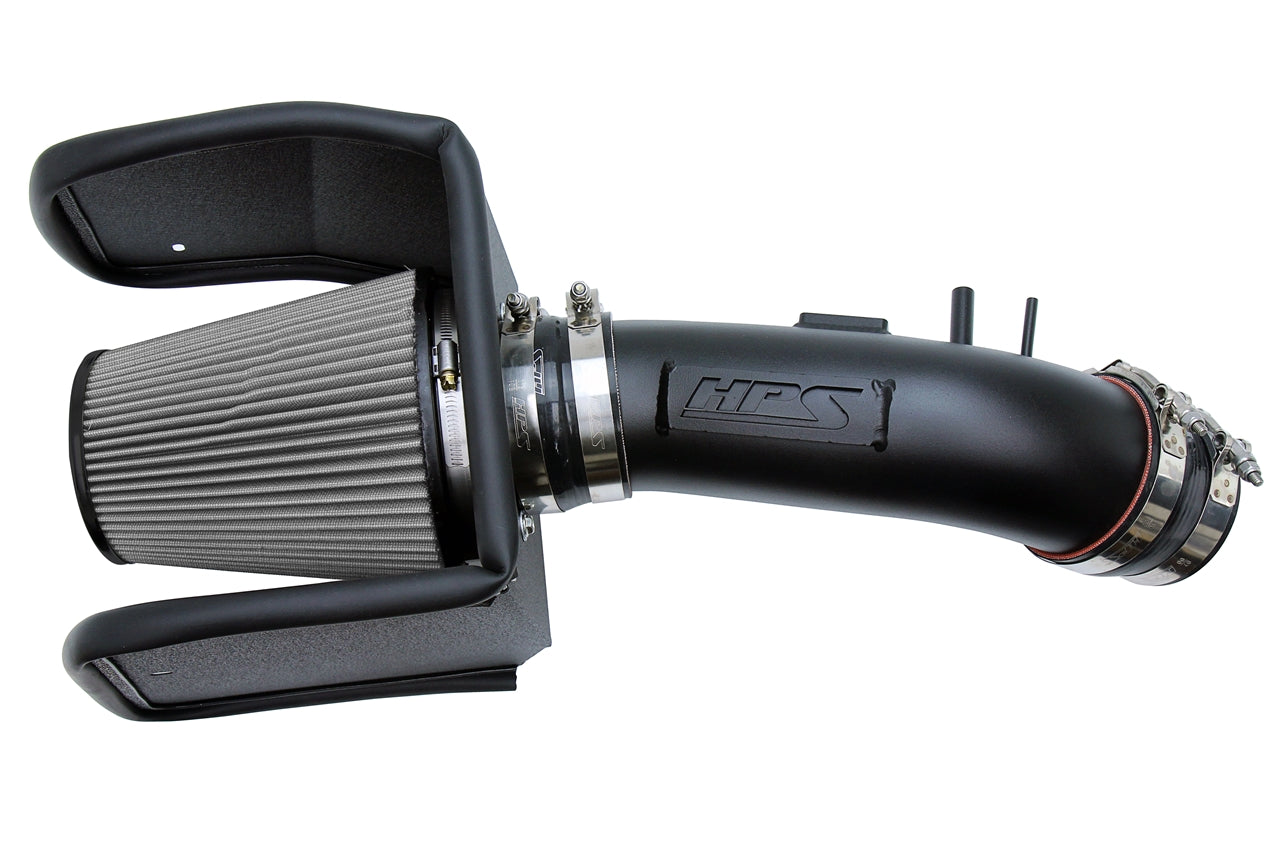 HPS Performance HPS Shortram Air Intake Kit 2008-2020 Toyota Land Cruiser 5.7L V8, Includes Heat Shield, 827-635