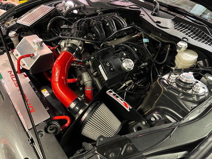 HPS Performance HPS Shortram Air Intake Kit 2015-2017 Ford Mustang 3.7L V6, Includes Heat Shield, 827-638