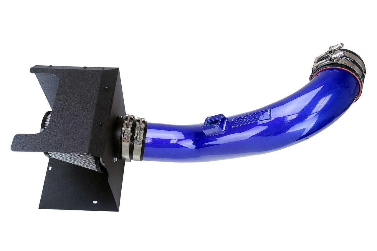 HPS Performance HPS Cold Air Intake Kit with Heat Shield Chevy 2017-2019 Silverado 2500 HD 6.6L V8 Duramax Diesel Turbo L5P