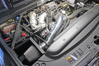 HPS Performance HPS Cold Air Intake Kit with Heat Shield Chevy 2017-2019 Silverado 2500 HD 6.6L V8 Duramax Diesel Turbo L5P