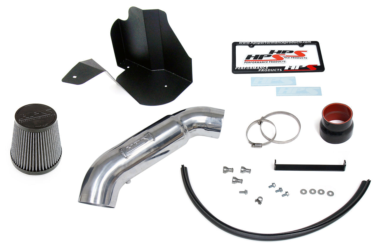HPS Performance HPS Air Intake Kit 2012-2018 Audi A7 Quattro 3.0L Supercharged (C7), Includes Heat Shield
