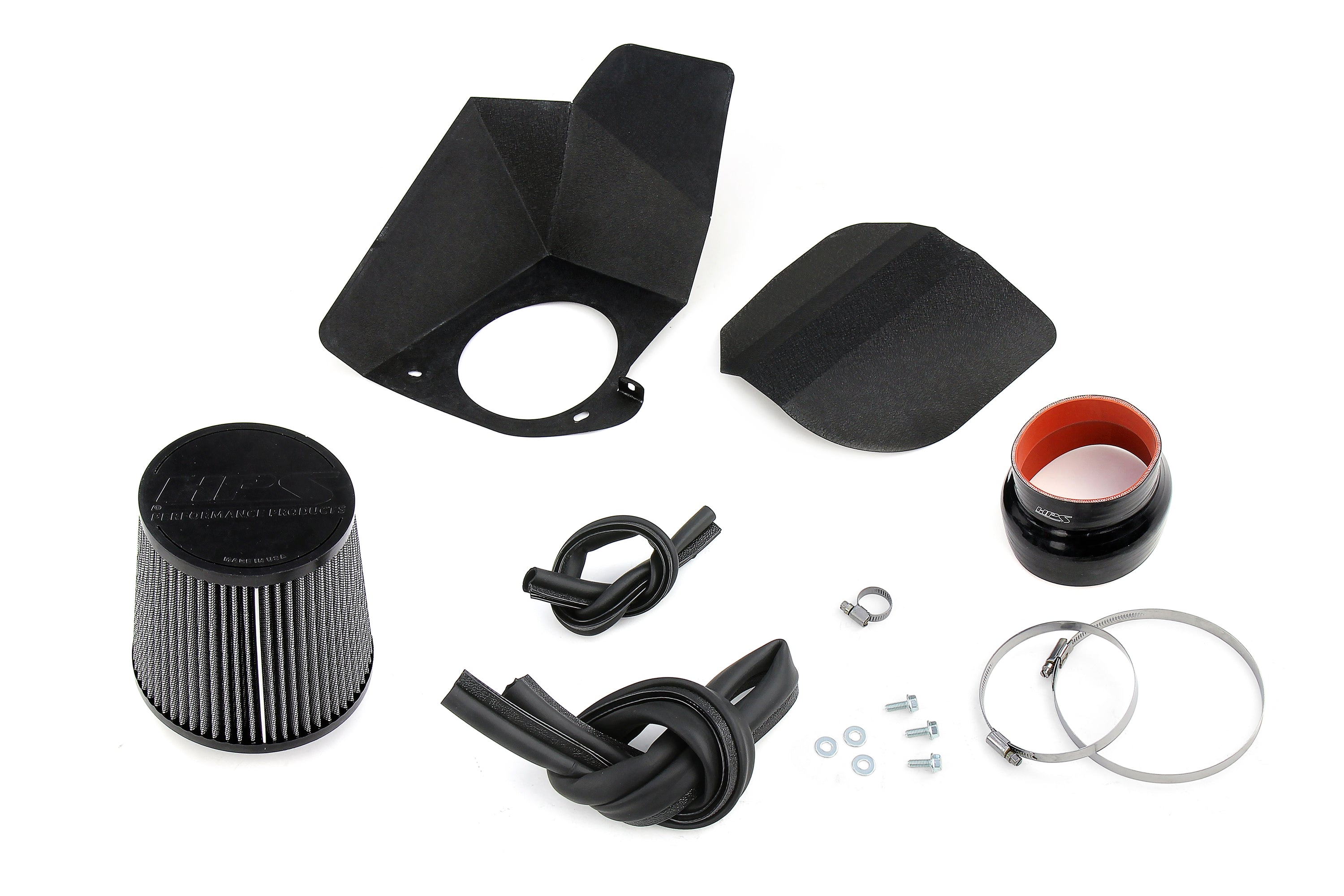 Performance Air Intake with Heat Shield, Dodge 2019-2023 Charger Hellcat 6.2L V8 Supercharged, 827-681