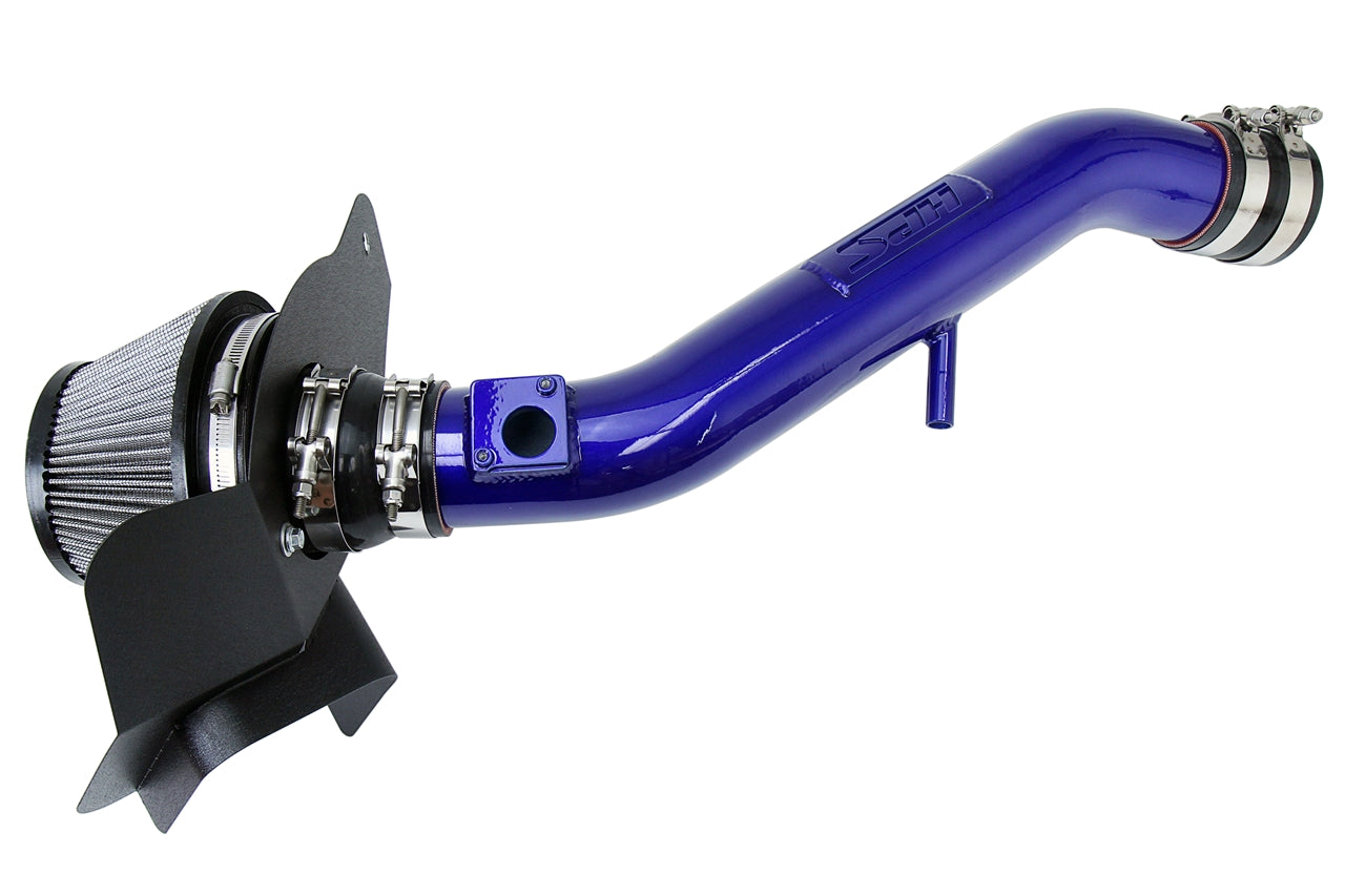 HPS Performance Air Intake Kit with Heat Shield, 2015-2025 Lexus RC350 3.5L V6, Blue 827-682BL