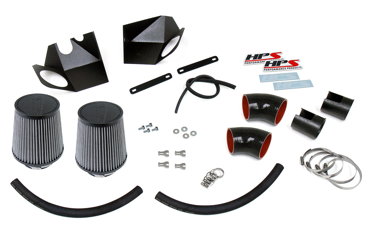 Shortram Air Intake Kit 2011-2013 Infiniti M56 5.6L V8, Includes Heat Shield, 827-688