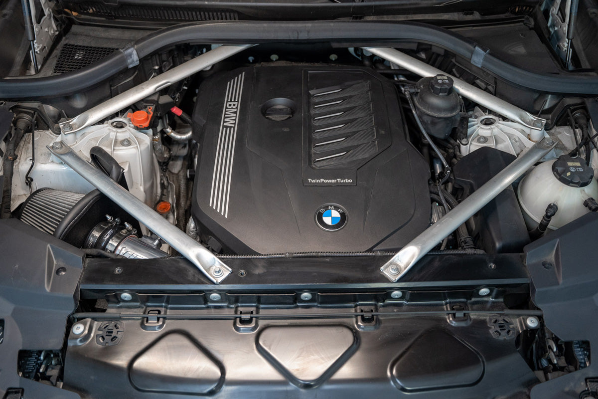 HPS Performance Products Air Intake Kit 2019-2023 BMW X5 3.0L Turbo B58 G05, Includes Heat Shield, 827-702