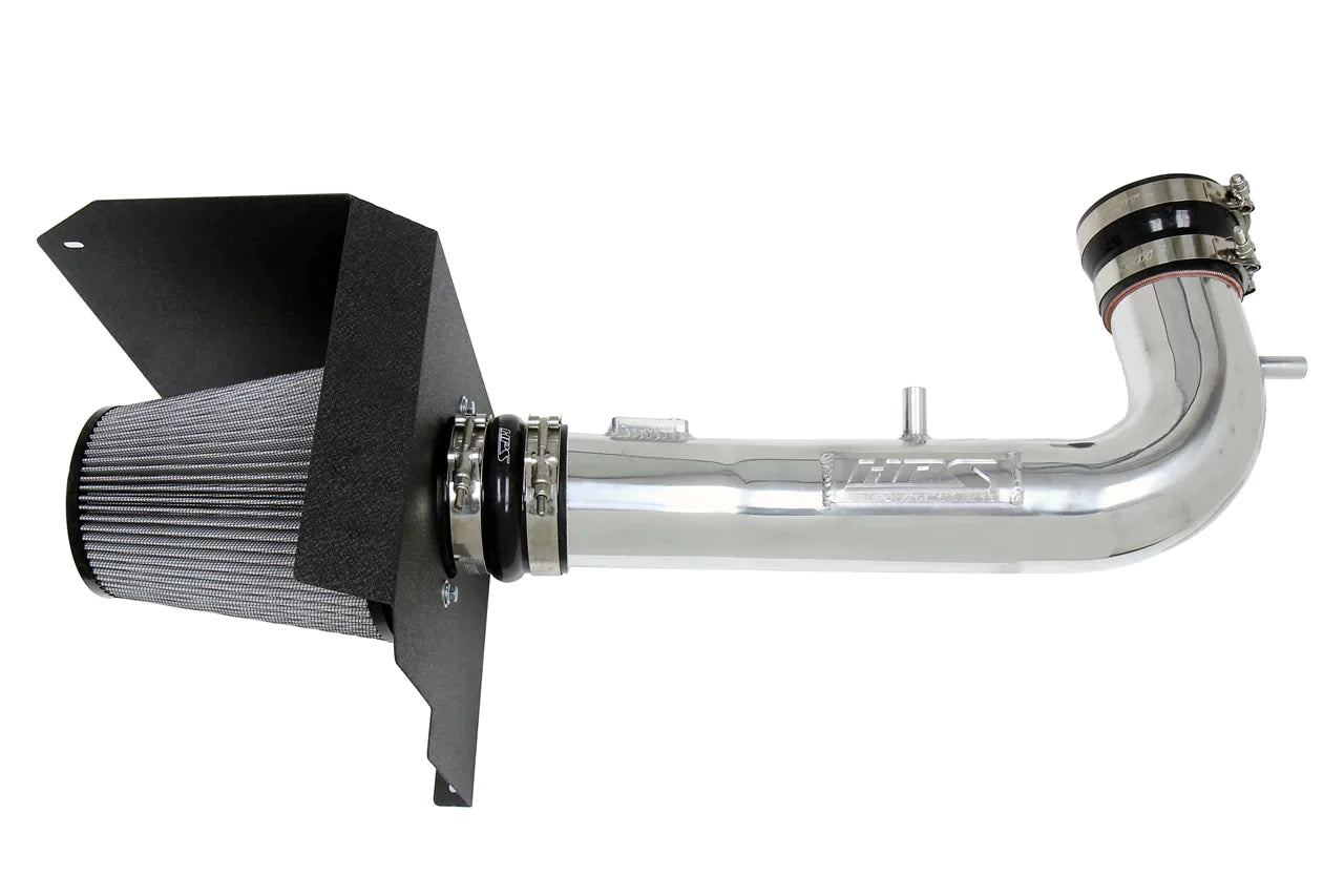 HPS Performance Air Intake Kit 2018-2020 GMC Yukon 6.2L V8, Includes Heat Shield, 827-707