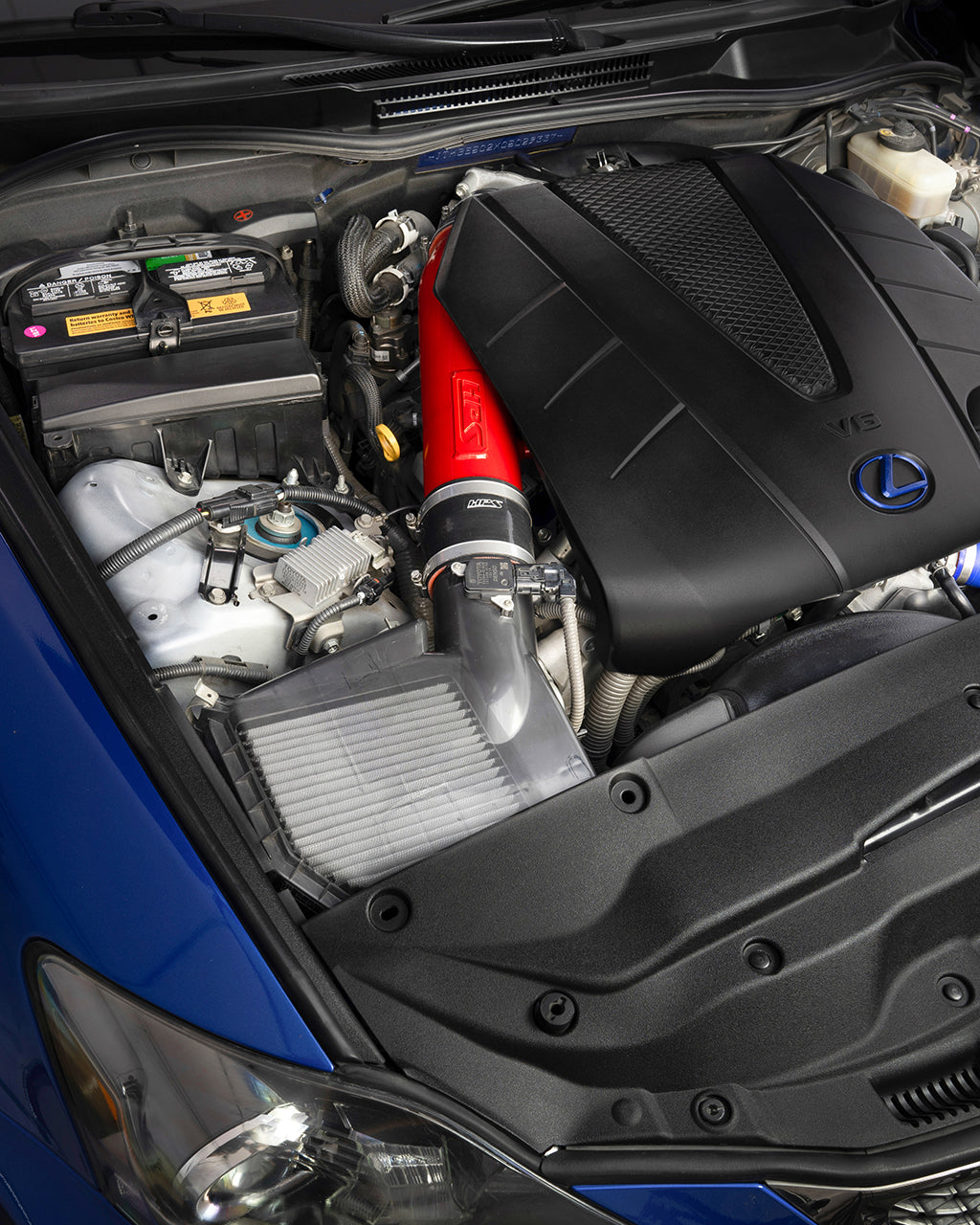 HPS Performance Air Intake System 2010-2015 Lexus IS350C 3.5L V6, 827-710
