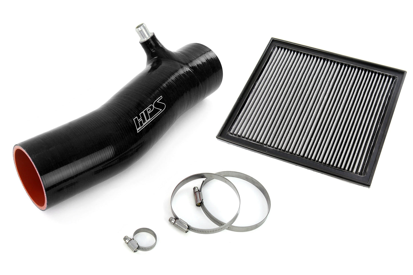 HPS Performance HPS Silicone Air Intake Kit with Drop in Air Filter Toyota 2016-2023 Tacoma 3.5L V6