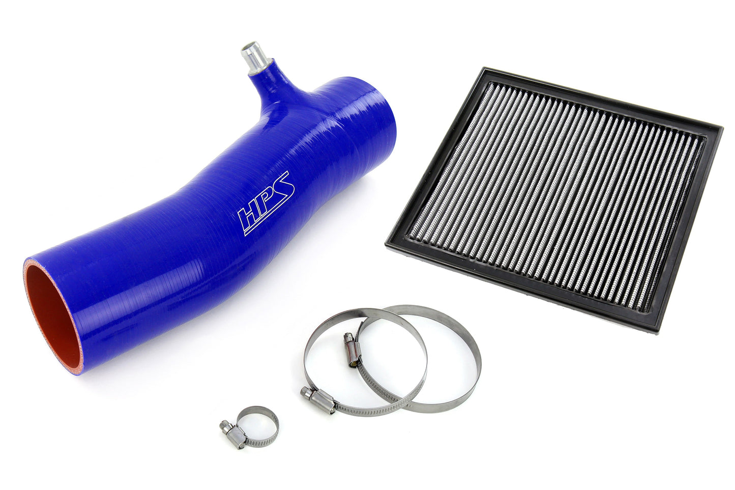 HPS Performance HPS Silicone Air Intake Kit with Drop in Air Filter Toyota 2016-2023 Tacoma 3.5L V6