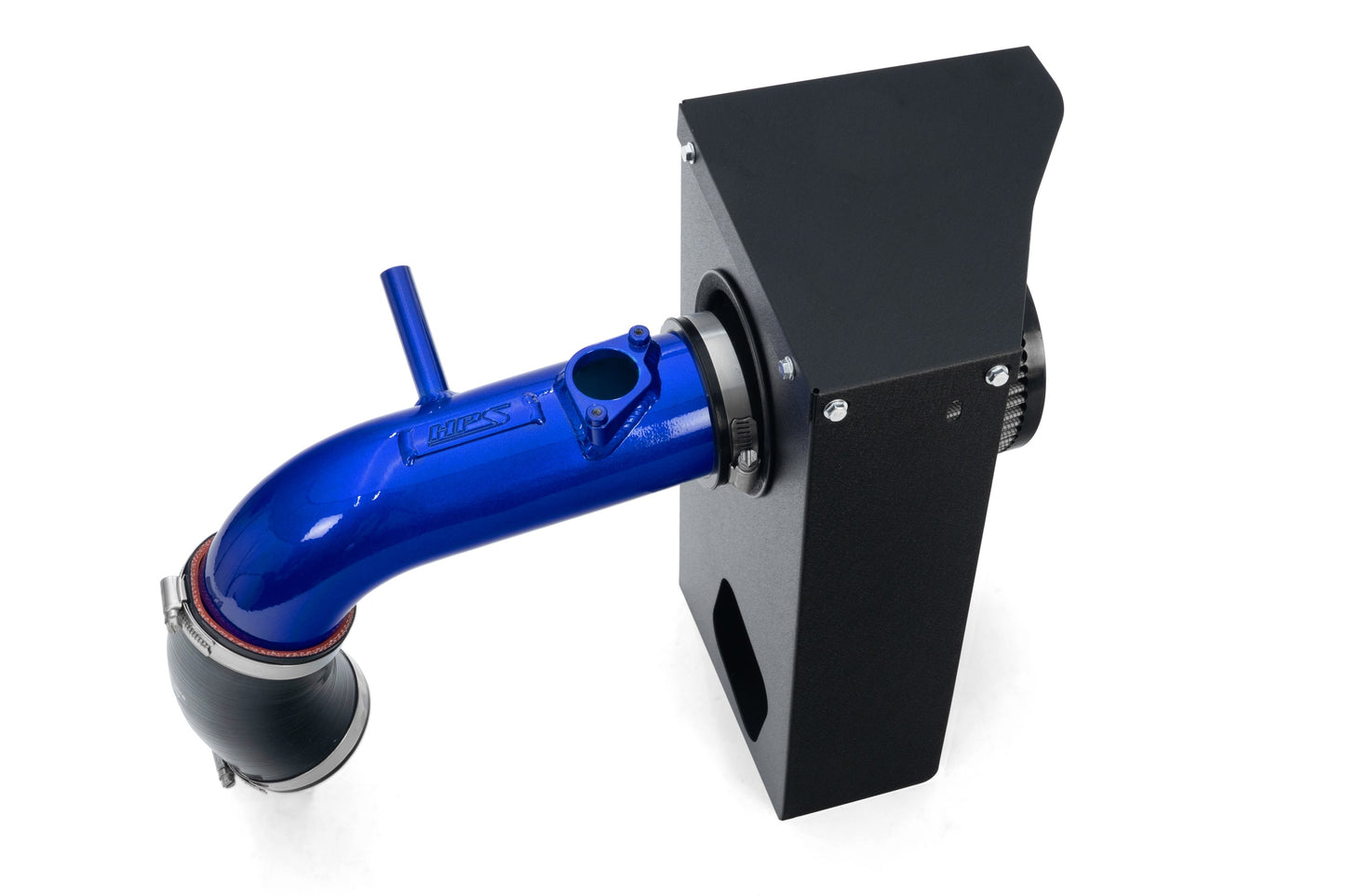 HPS Performance Air Intake Kit with Heat Shield, 2019-2025 Toyota RAV4 Hybrid 2.5L, Blue 827-768BL