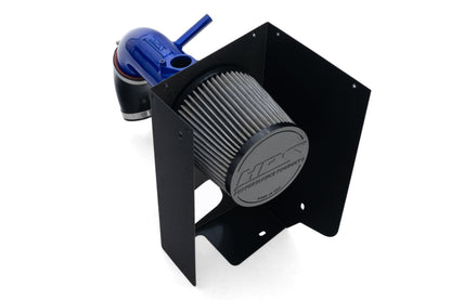 HPS Performance Air Intake Kit with Heat Shield, 2019-2025 Toyota RAV4 Hybrid 2.5L, Blue 827-768BL
