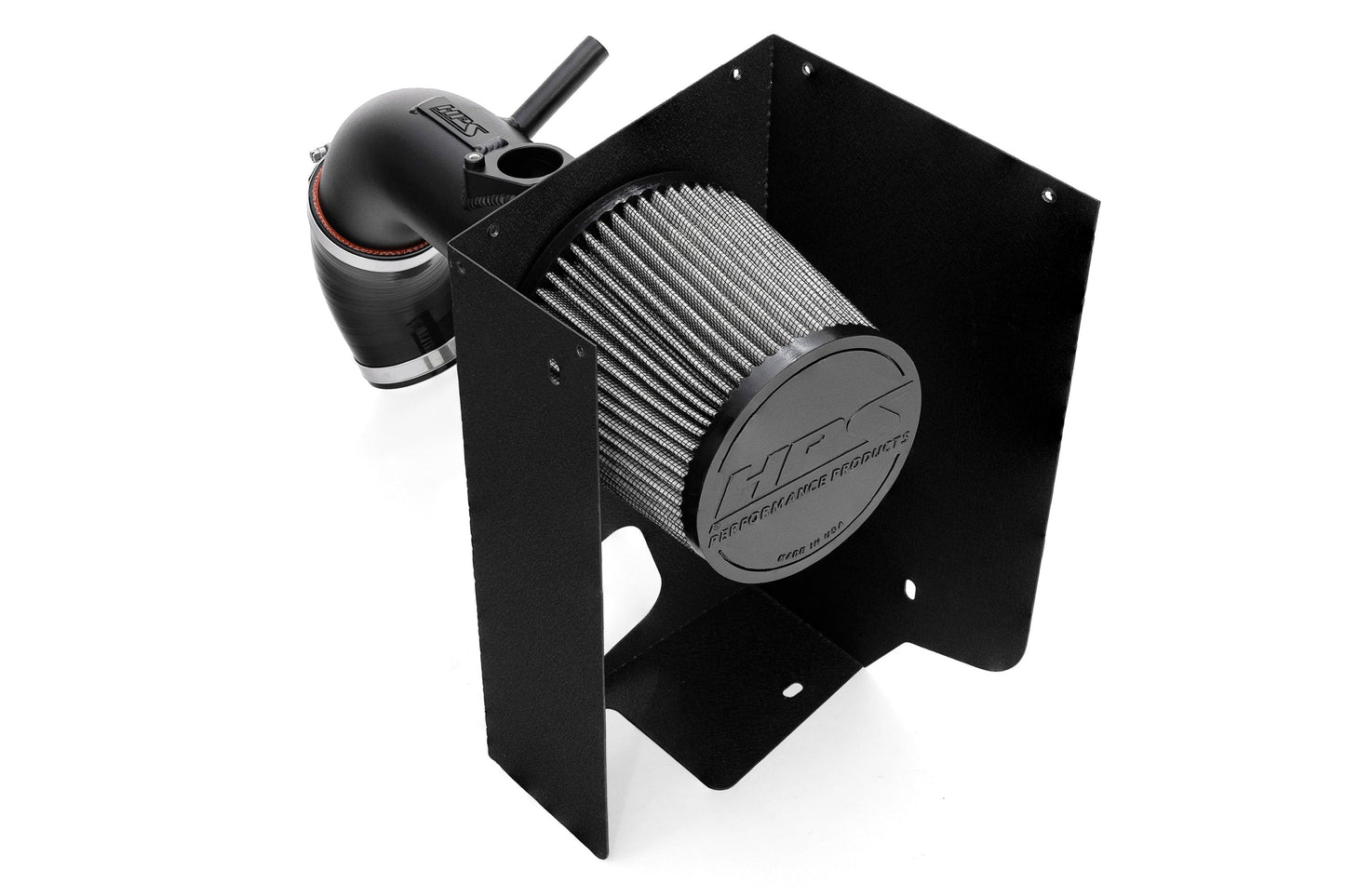 HPS Performance Air Intake Kit with Heat Shield, 2021-2024 Toyota RAV4 Prime 2.5L, Black 827-768WB