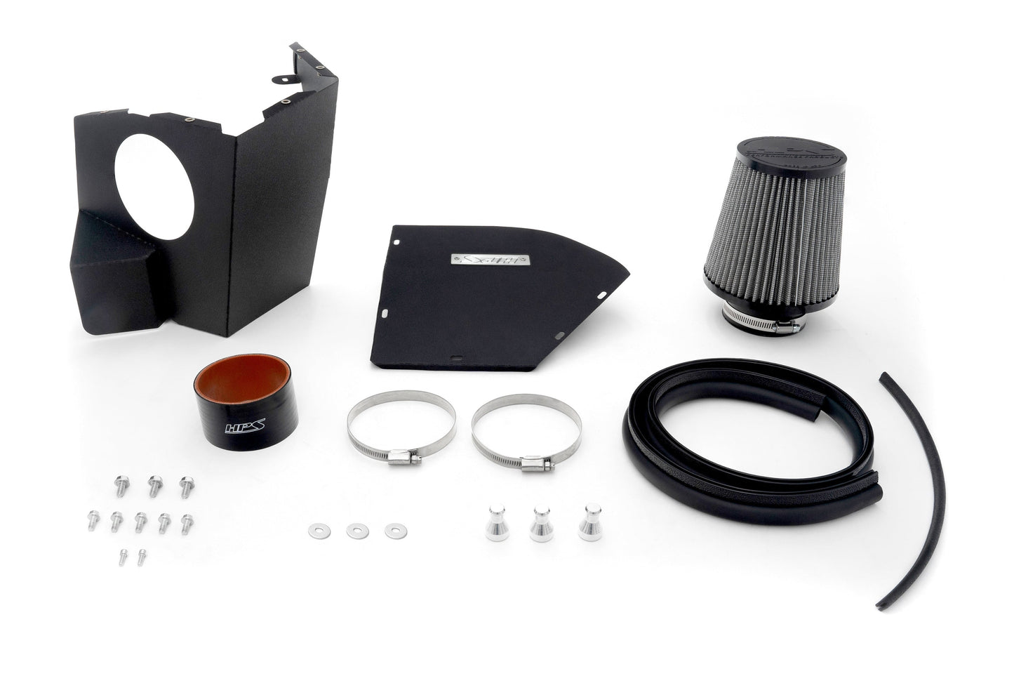 HPS Performance Air Intake Kit with Heat Shield 2022-2025 BMW 230i 2.0L Turbo B48 G42, 827-770