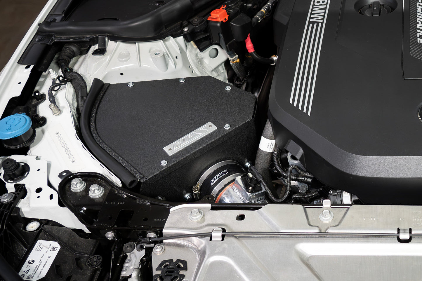 HPS Performance Air Intake Kit with Heat Shield 2021-2024 BMW M440i 3.0L Turbo B58 G22 G23 G26, 827-771